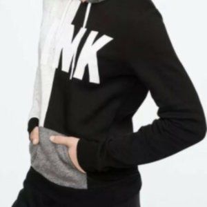 VS PINK PERFECT PULLOVER Hoodie Grey/Black M
